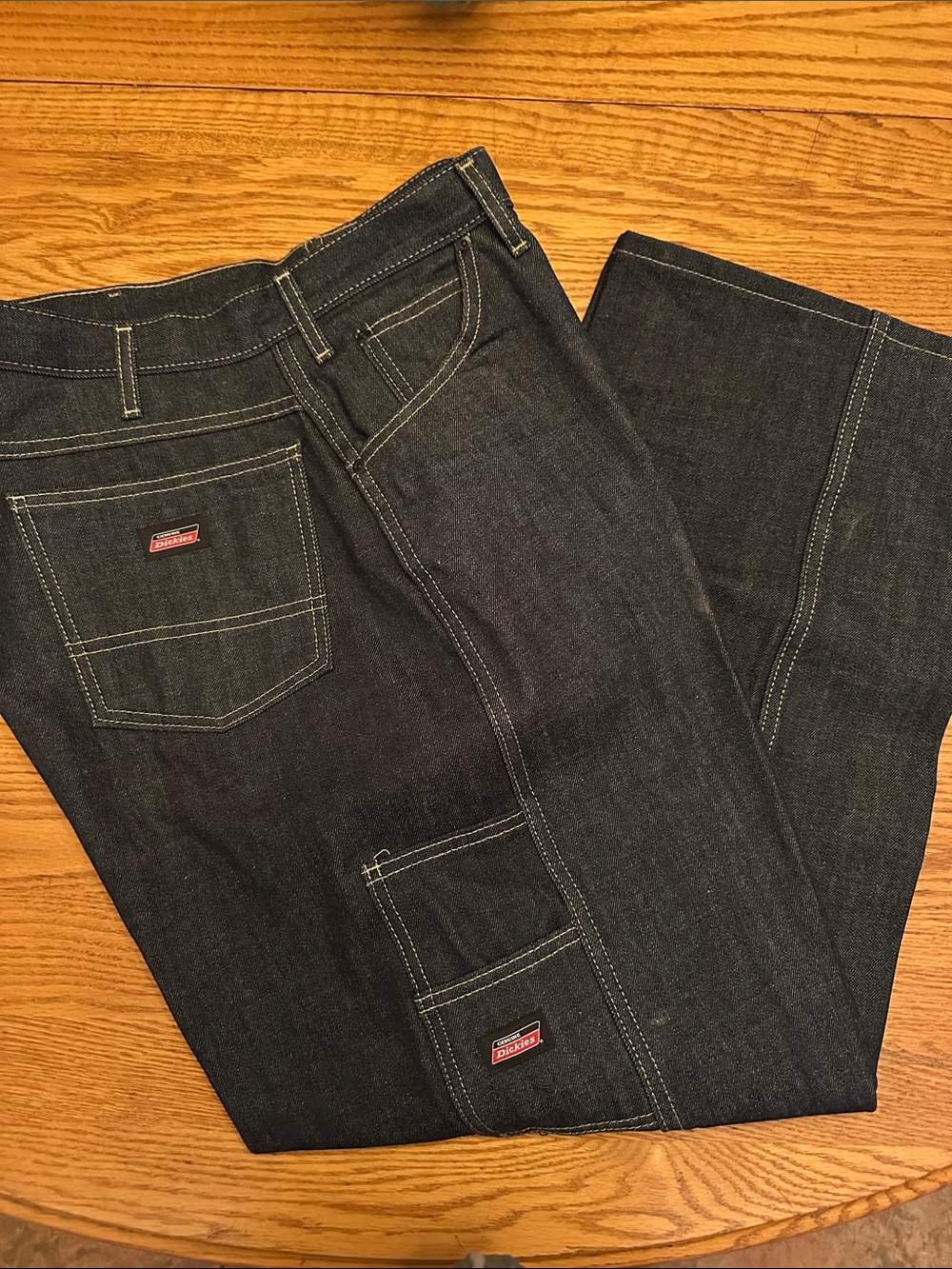 Dickies Men's Dark Indigo Relaxed Carpenter Jeans